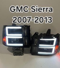 GMC Sierra 2007-2013 Headlights