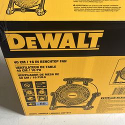 Dewalt fan new