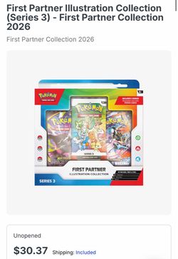 Pokémon TCG first partner series 2 and 3