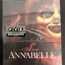 Annabelle Blu Ray Steelbook FYE Exclusive BRAND NEW SEALED