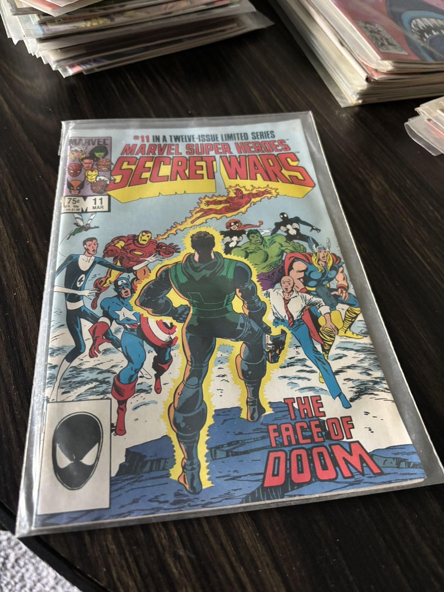 Marvel super heroes "Secret Wars"#11