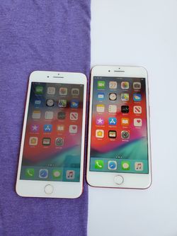 IPHONE 7 PLUS 128 GB RED FACTORY UNLOCKED EXCELLENT CONDITION EACH $415