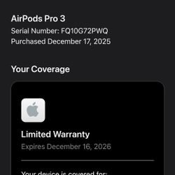Airpods Pro 3 With Warranty 