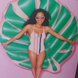 Pool Floating Giant Tropical Leaf Free Delivery 