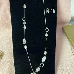 Necklace And Earrings 