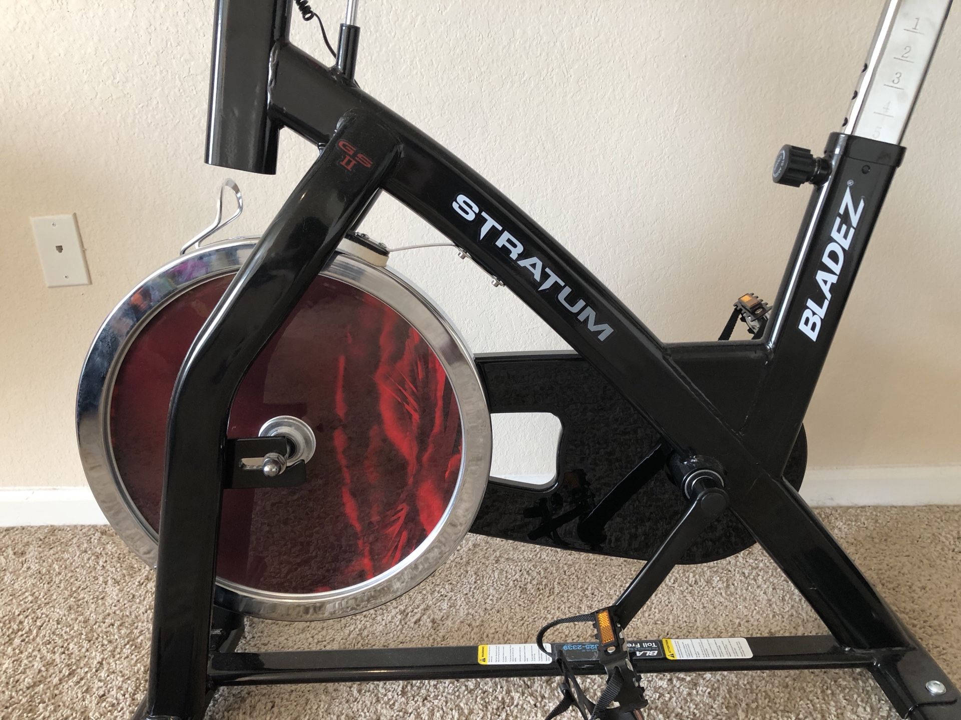 Bladez stratum cheap spin bike
