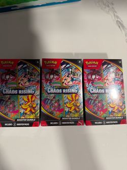 Pokemon TCG Chaos Rising Booster Bundle