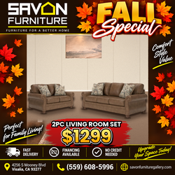 Two Piece Sofa and Loveseat Set $1299