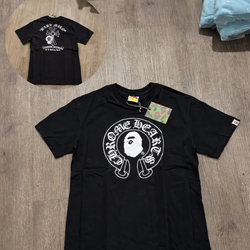 MENS SMALL BATHING APE X CHROMEHEARTS TEE