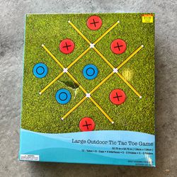 Large outdoor tic tac toe game