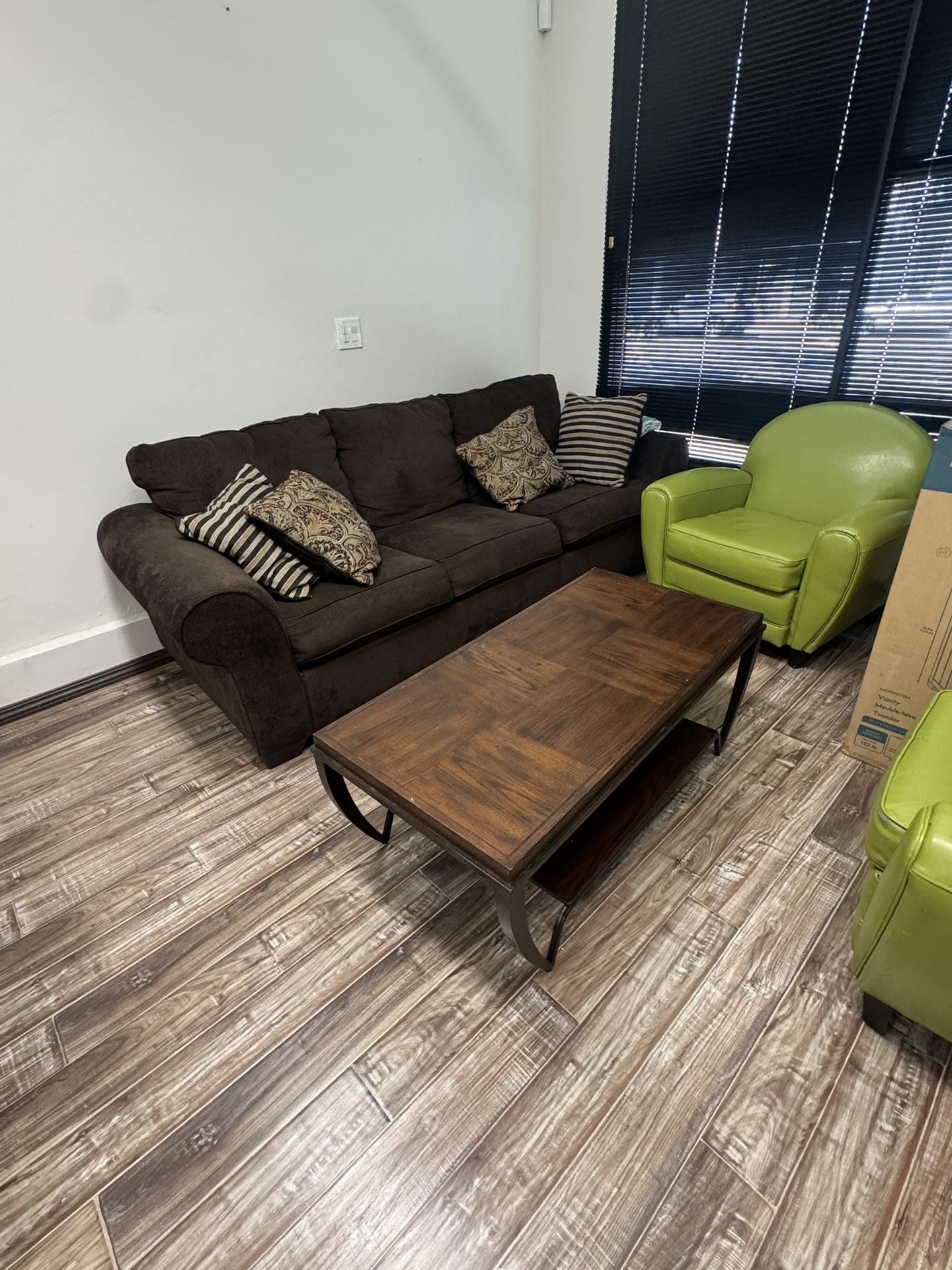 FREE SOFA AND COFFEE TABLE