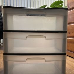 Sterilite 3 Drawer Storage Dresser