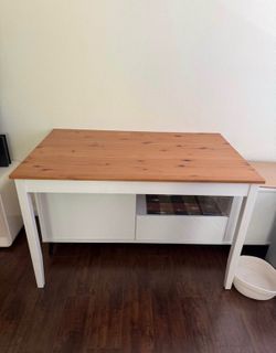 IKEA solid wood dining table