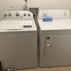washer and dryer - a year old 