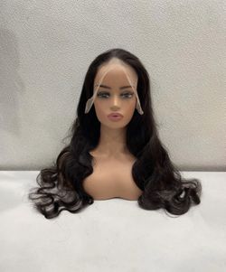 32in human hair 13x6 lace frontal wig. 15A grade hair