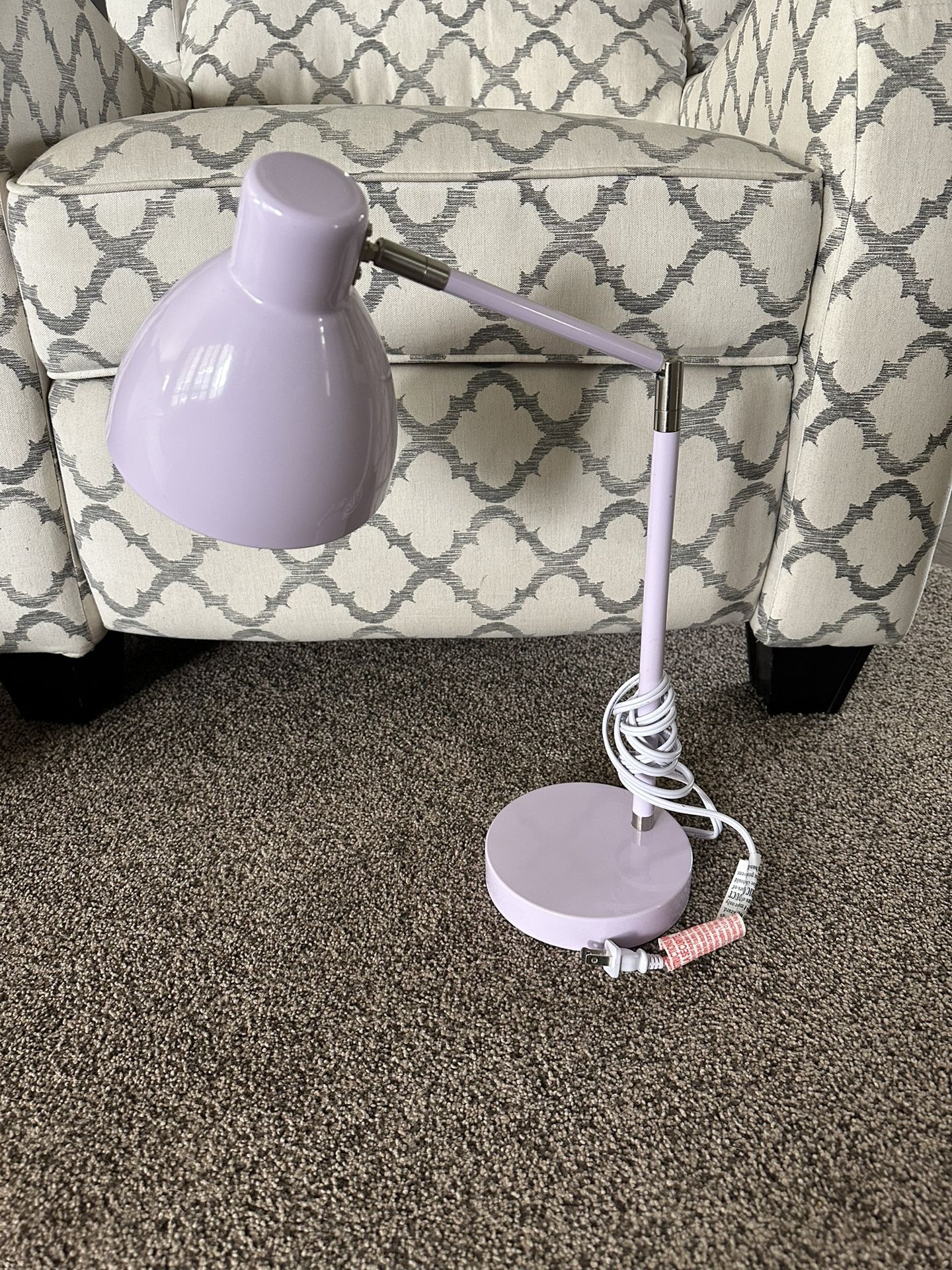 Purple Touch Lamp