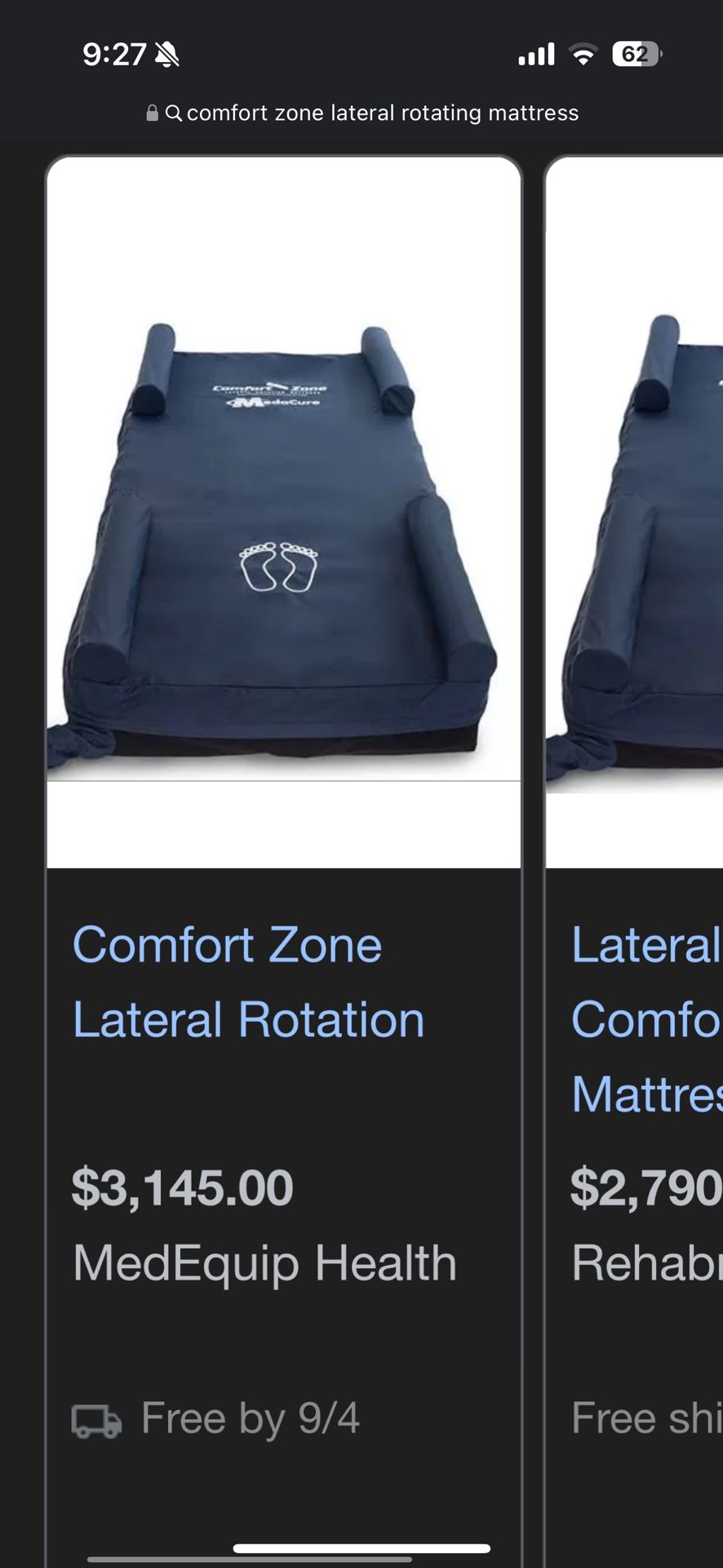 Medical equipment Comfort Zone