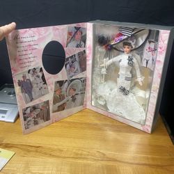 1995 Barbie Audrey Hepburn Eliza Doolittle My Fair Lady at Ascot Lace Gown 15497