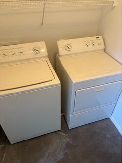 Kenmore Washer & Dryer Set – $350 (Good Condition!)