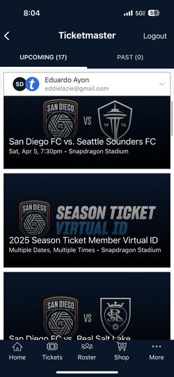 SDFC Tickets Available ! All Season Available. Sounders Tonight