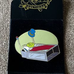 Disney Auctions Jiminy Cricket Matchbox Pin Limited Edition 1000