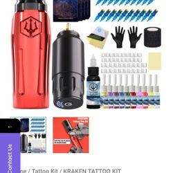 Poseidon Tattoo Kit Brand New