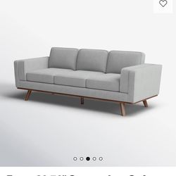 NEW All Modern 86” Grey Sofa