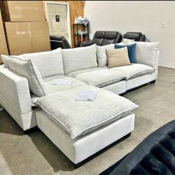 Beautiful Cloud Couch Modular Sectional / Fast Delivery