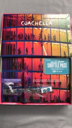 Coachella week 1 with shuttle pass