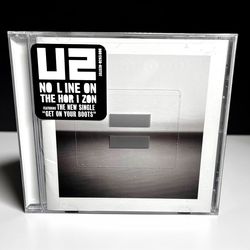 U2 No Line On The Horizon CD 2009 Album NEW & SEALED -  Jewel Case Hype Sticker