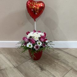 Valentine’s Fresh Flowers Banquet 