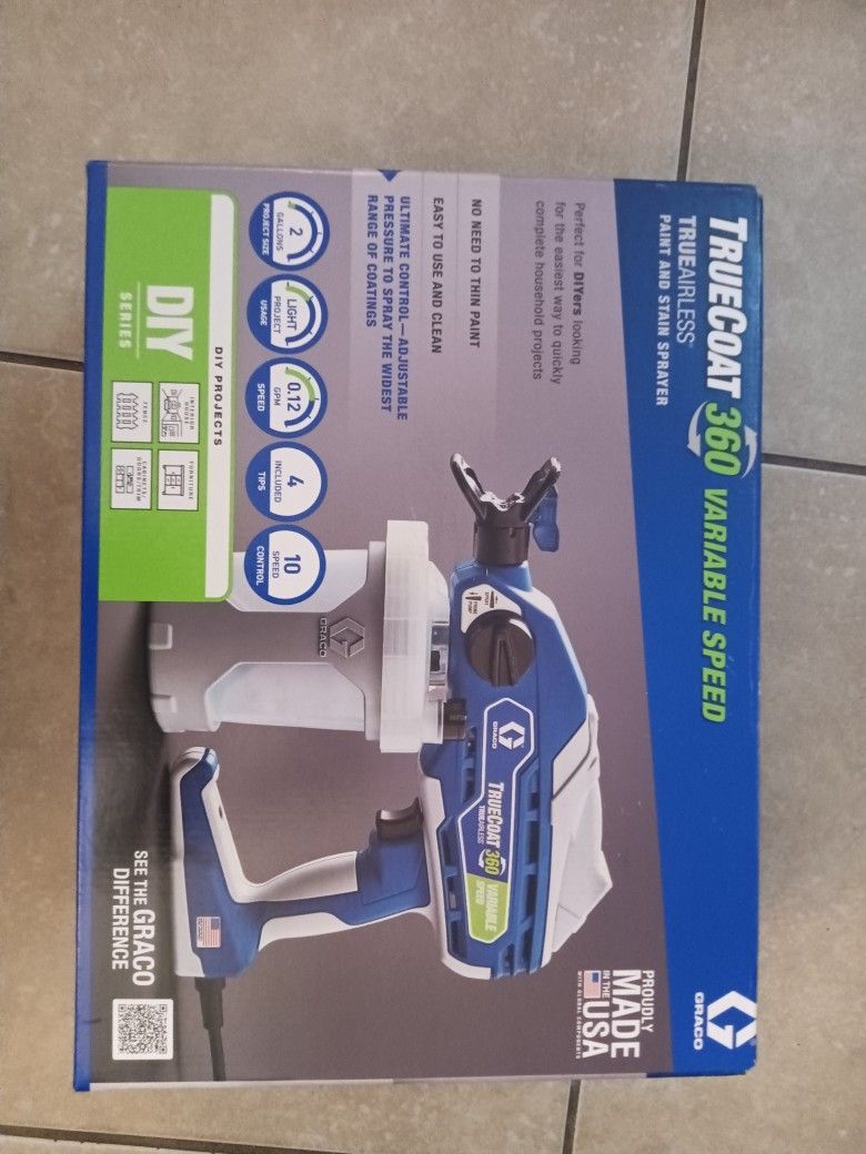 Truecoat 360 Variable Speed Airless Paint Sprayer 