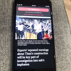 iPhone 7 Plus Unlocked Clean Screen