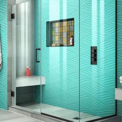 Dreamline 58x34 Shower Enclosure In Matte Black 