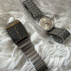 Watches Omega And Rado
