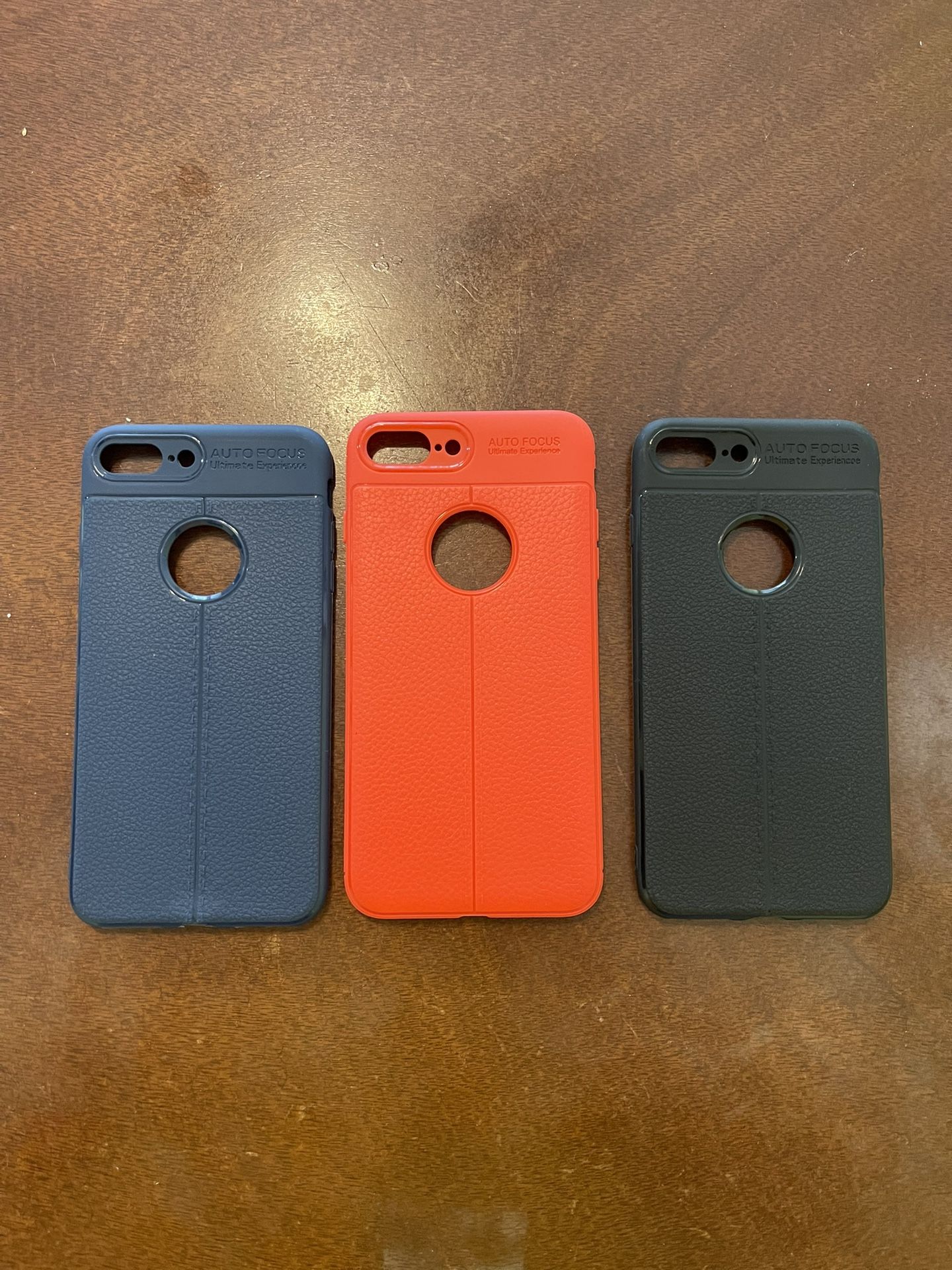 3 Silicone Cases For IPhone 8 Plus ( NEW )