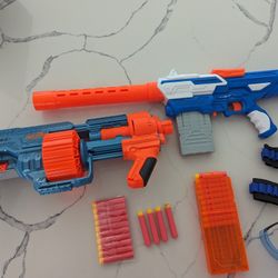 Nerf Gun Set With Accessories 