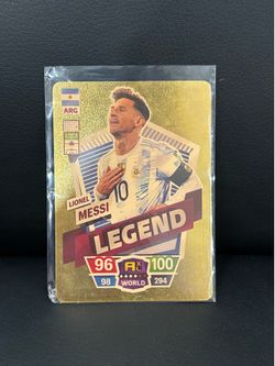 2022 Panini World Cup Qatar legend Adrenalyn XL FIFA CARD