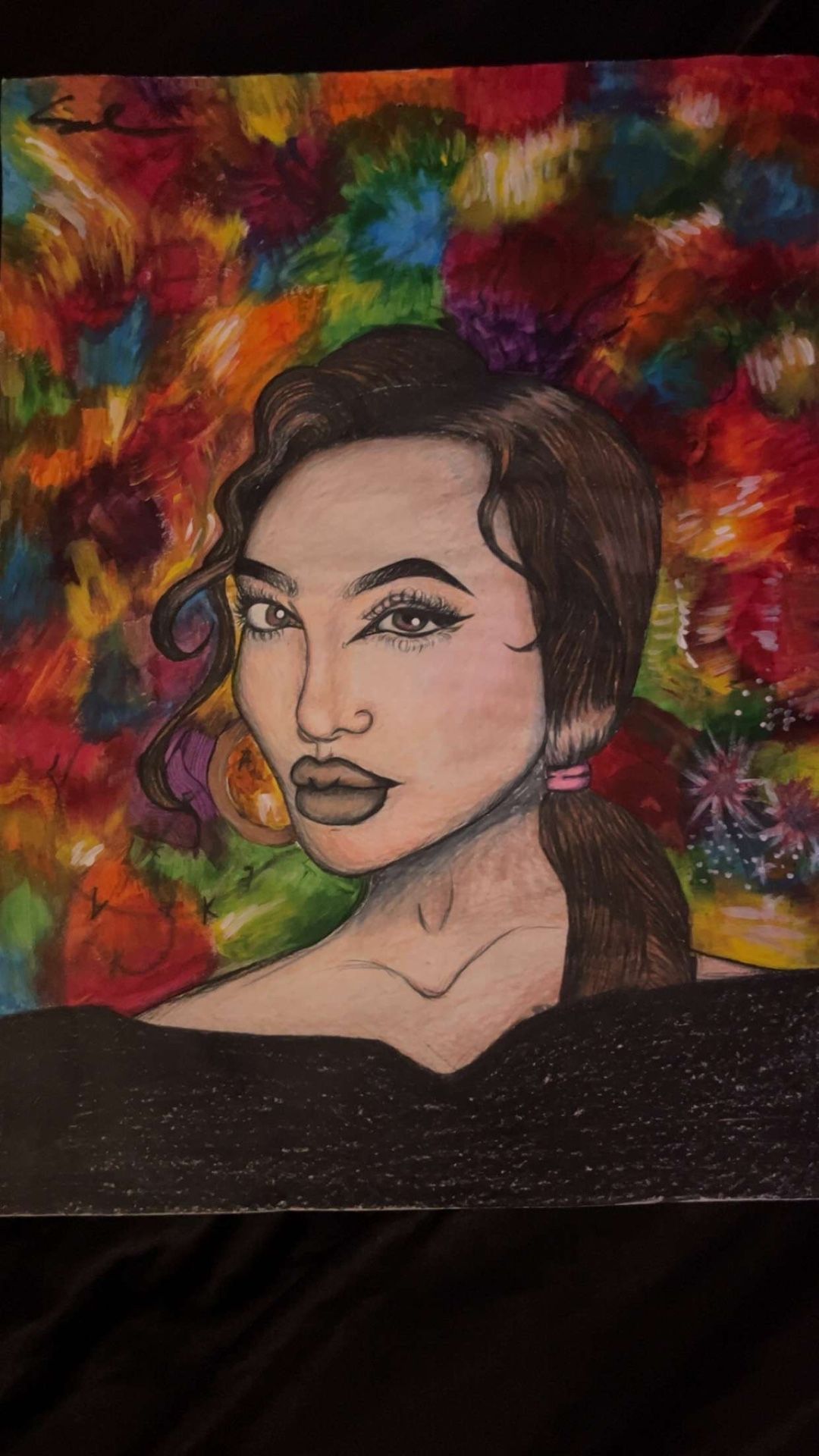 Color Pencil And Watercolor Painting