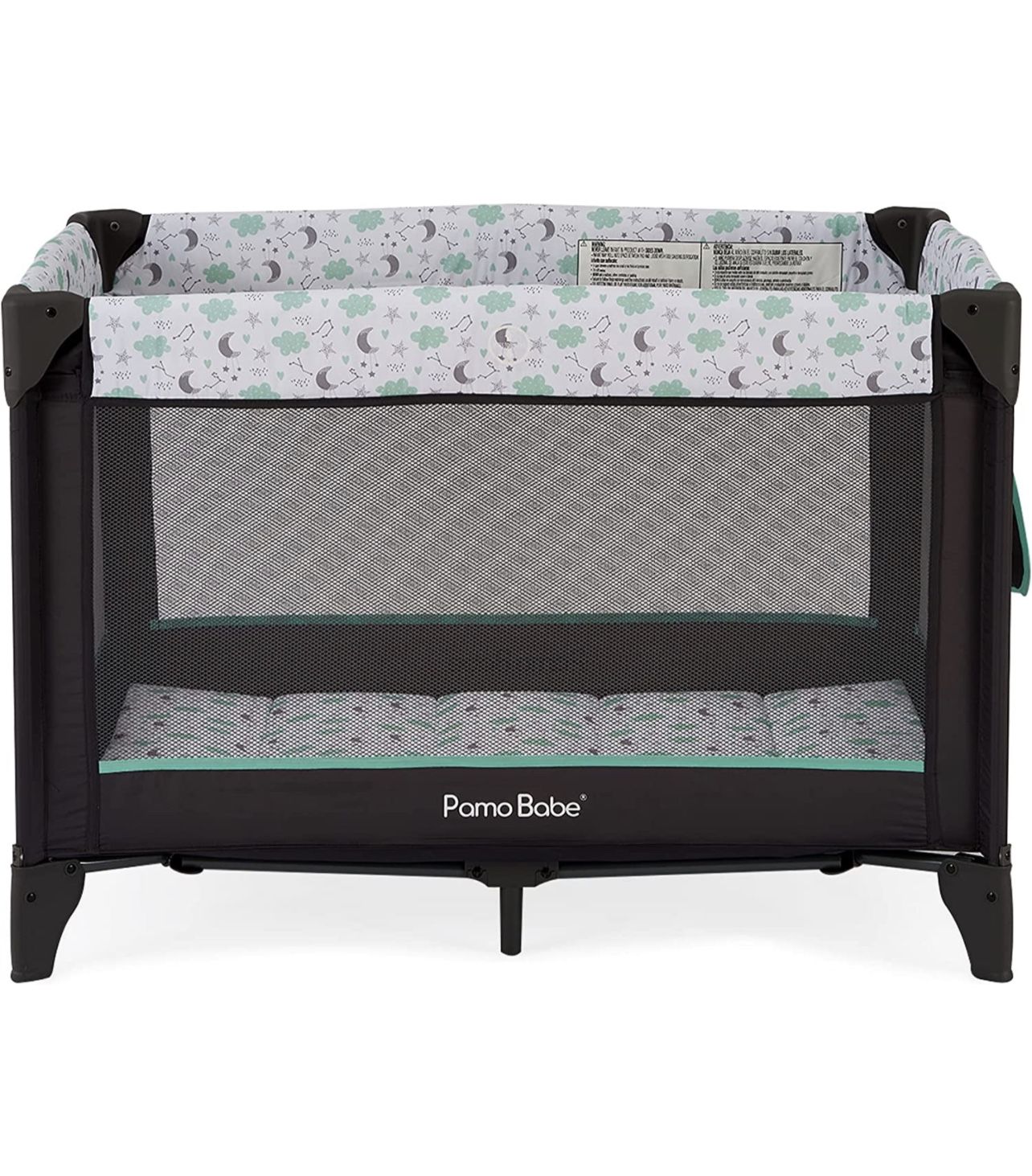 Pamo Babe Portable Baby Playpen for Toddlers,Portable Crib Baby