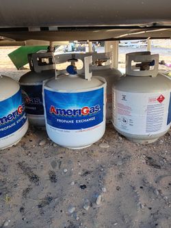 Ameri Gas Propane Tank