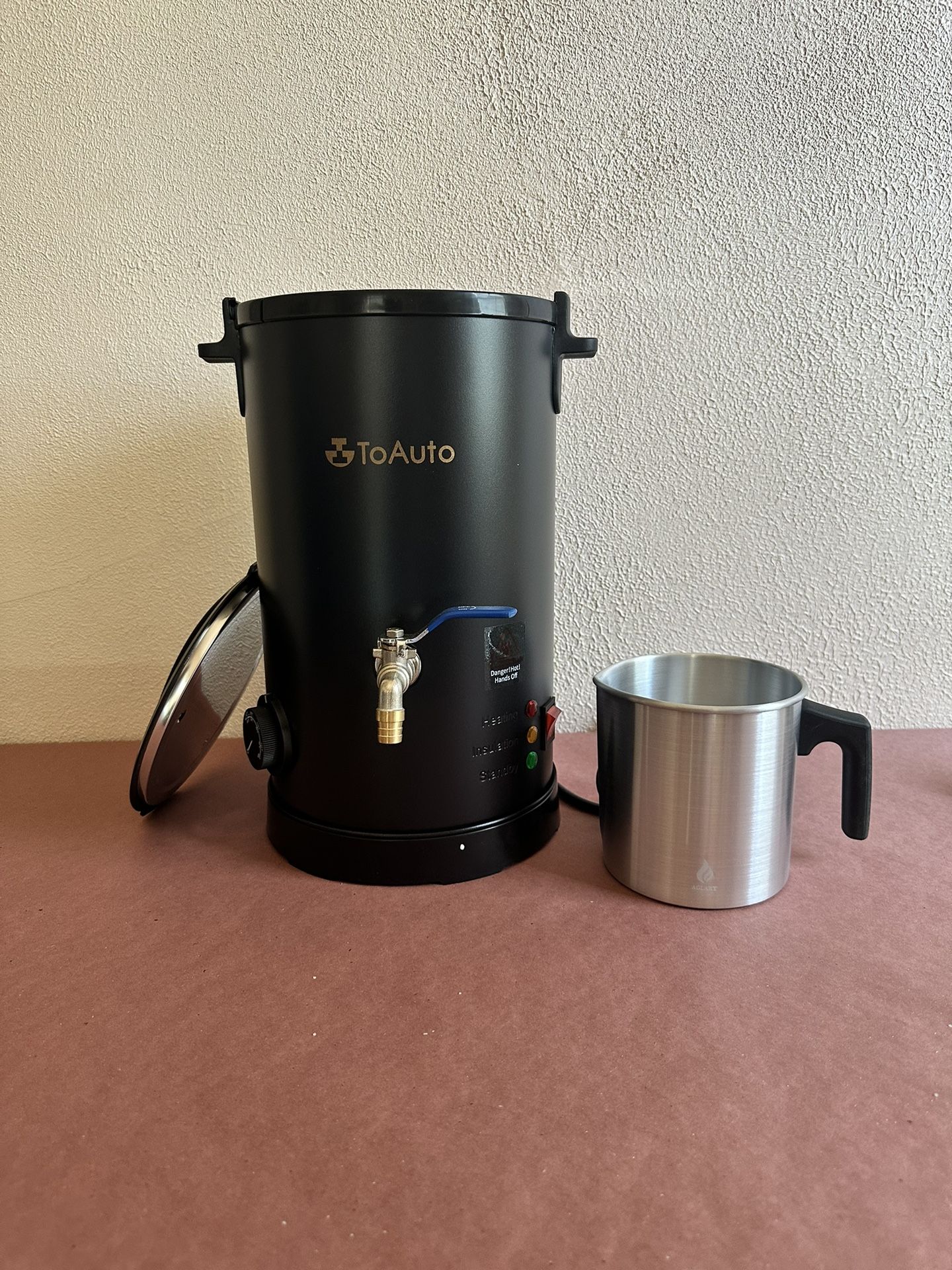 Wax melter (5L) and Pouring Pot (1.2L) 