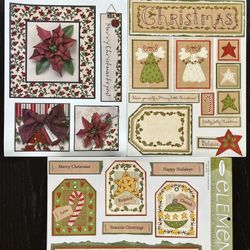 NEW! Daisy D’s Elements Holiday/Christmas Scrapbooking Stickers Bundle 6 Sheets