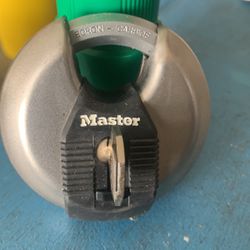 Master lock used