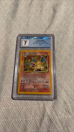 Pokemon card charizard