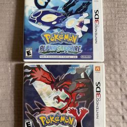 Nintendo 3ds Pokemon y Pokemon Alpha Sapphire