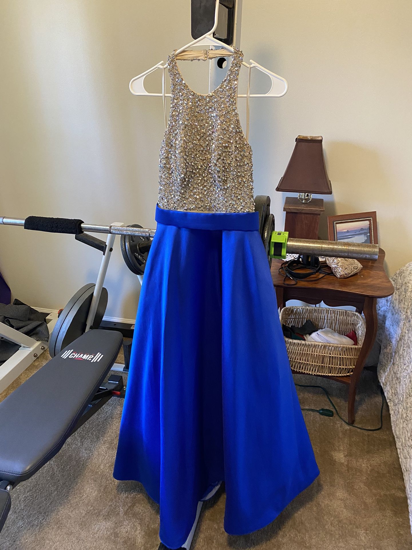 Blue Prom Dress