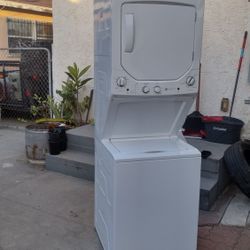 24 Inch Wede Stackable Washer Gas Dryer 