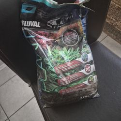 Open Bag Of Fluval 3/4 Filled 