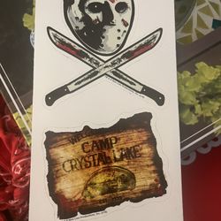 Jason & Red Devil Stickers